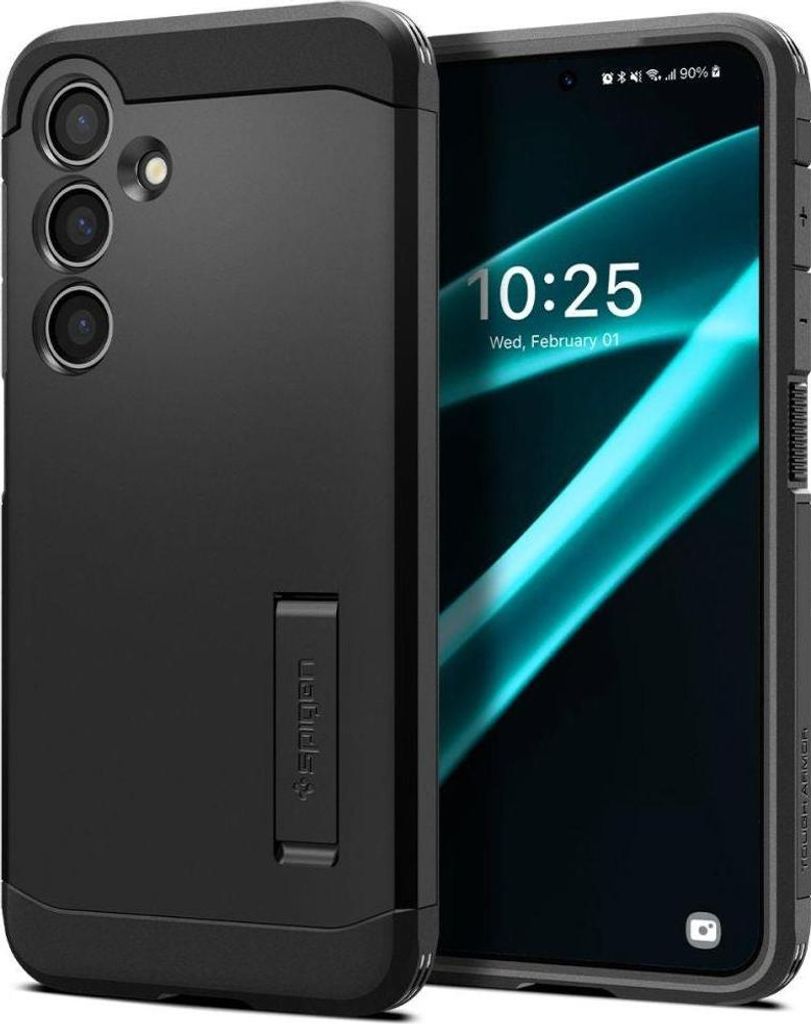 Spigen Tough Armor Schutzhülle für Samsung Galaxy S24 Plus - Schwarz