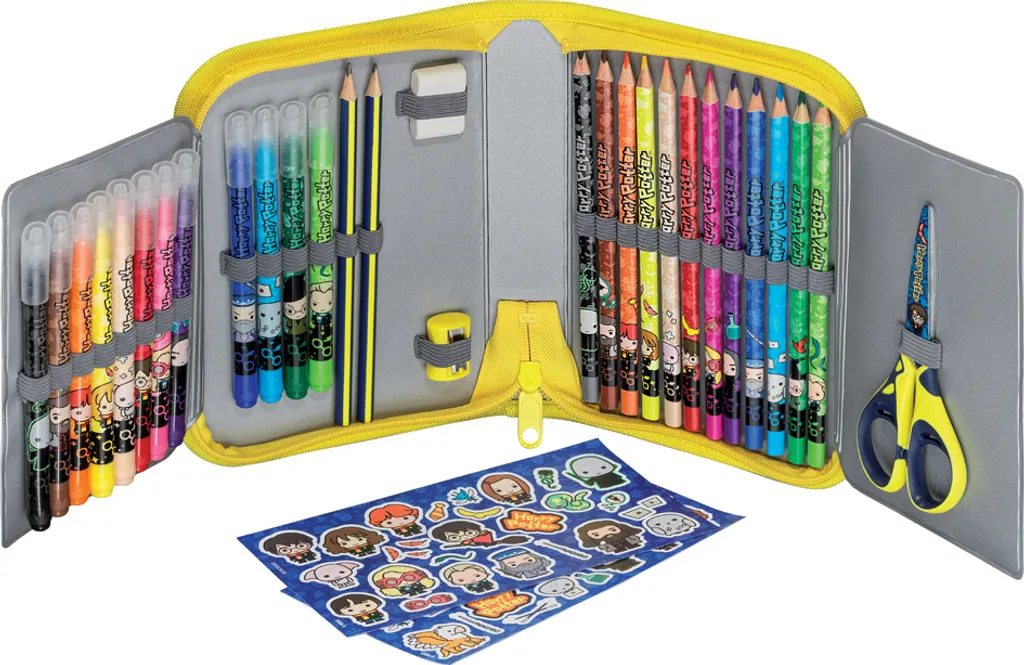 Kit de coloriage Maped Harry Potter 31 accessoires avec étui rigide