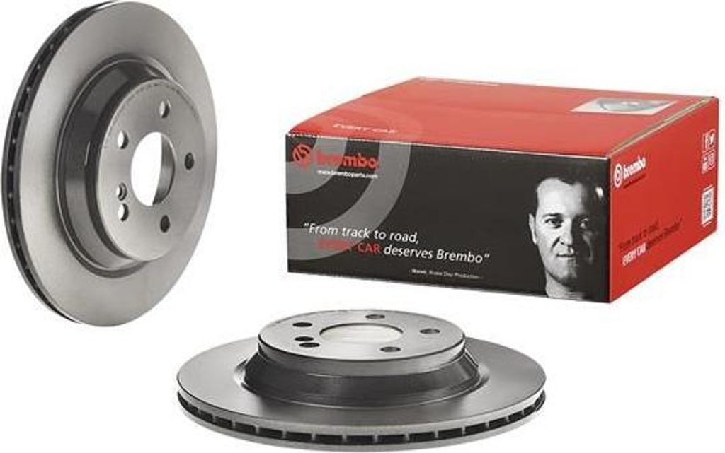 BREMBO 09.C941.11 Bremsscheibe OE 2214231212 kompatibel mit SL, S-Klasse