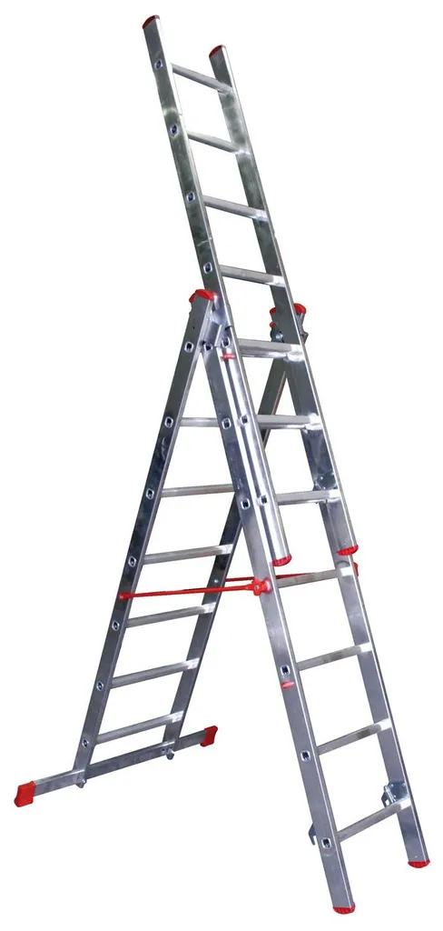Échelle de toit et travaux 3x7 marches Promo Step - Grande hauteur