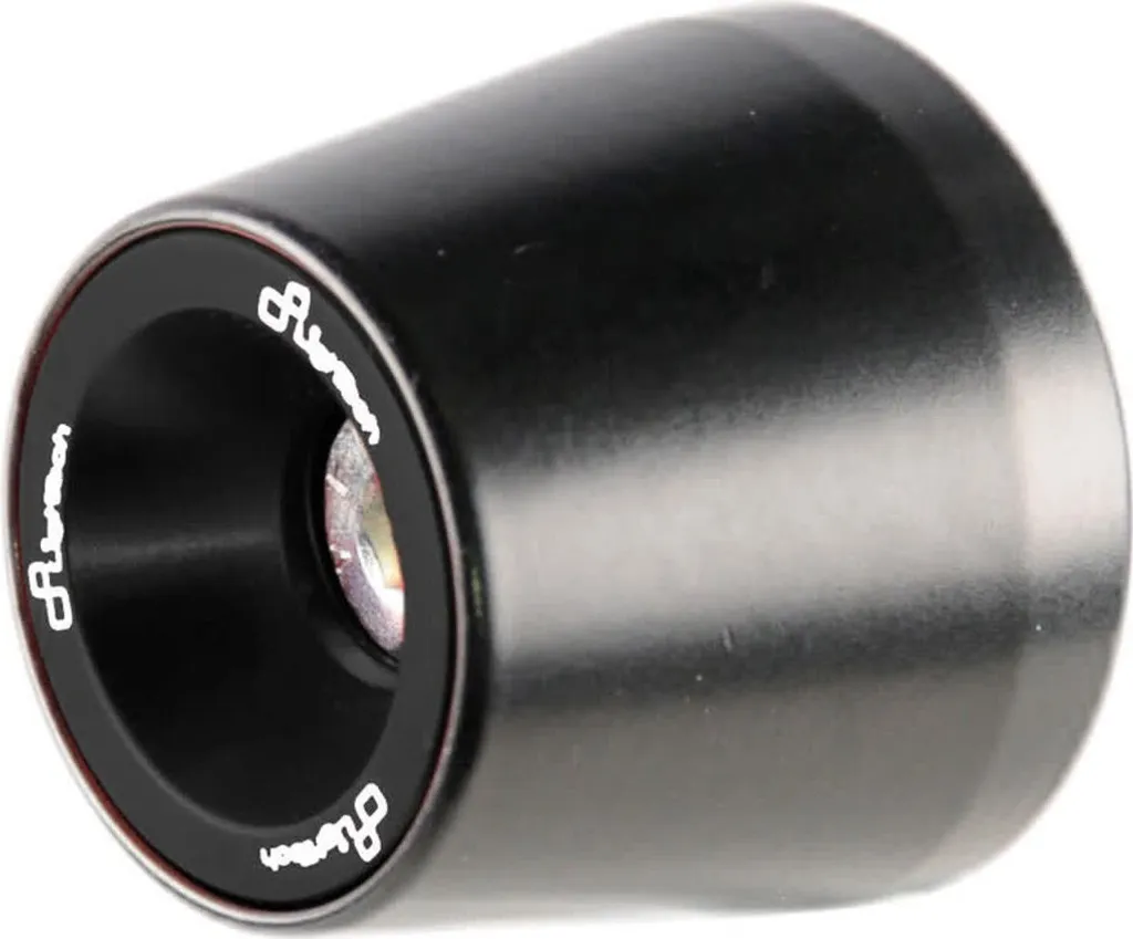 Embouts de guidon moto noirs de série 200 adaptés au KTM Duke 390