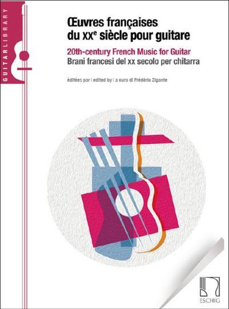 französische Musik des 20. Jahrhunderts für Gitarre