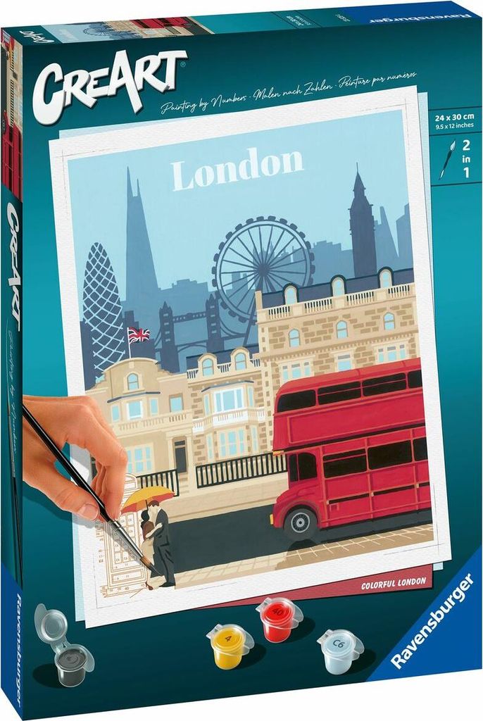 Malen nach Zahlen Set Ravensburger London