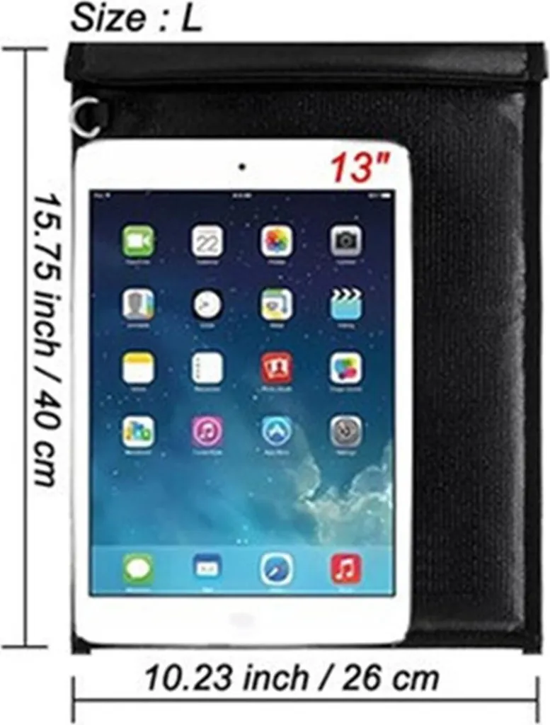 Pochette de Blocage Signal RFID pour Voyages : Kit de 5 Étuis de Sécurité