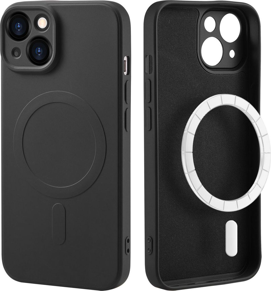 imoshion Color Back Cover mit MagSafe iPhone 14 - Schwarz