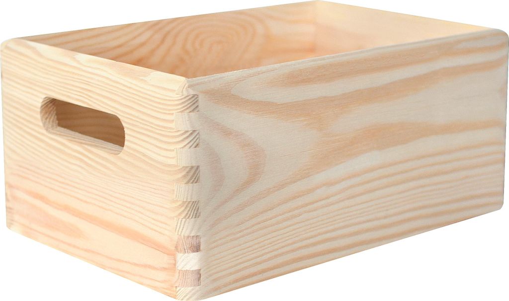 Creative Deco Caisse Bois Rangement 30 x 20 x 14 cm (+/- Image du produit 