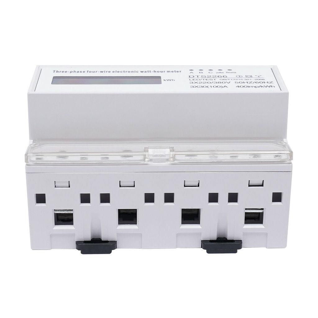 LCD třífázový elektroměr kalibrovaný 3fázový 4vodičový Obrázek produktu 5