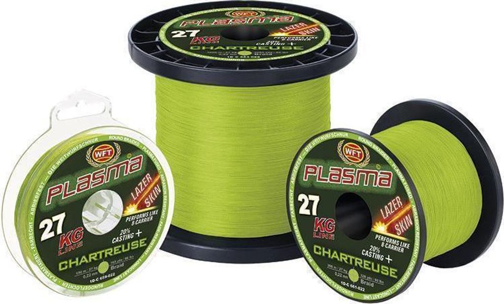 WFT Plasma Chartreuse Lazer Skin 3000m 14KG 0,12