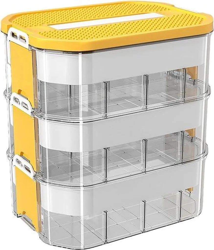 Boîte à jouets ergonomique pour organiser une salle de jeux d'enfant