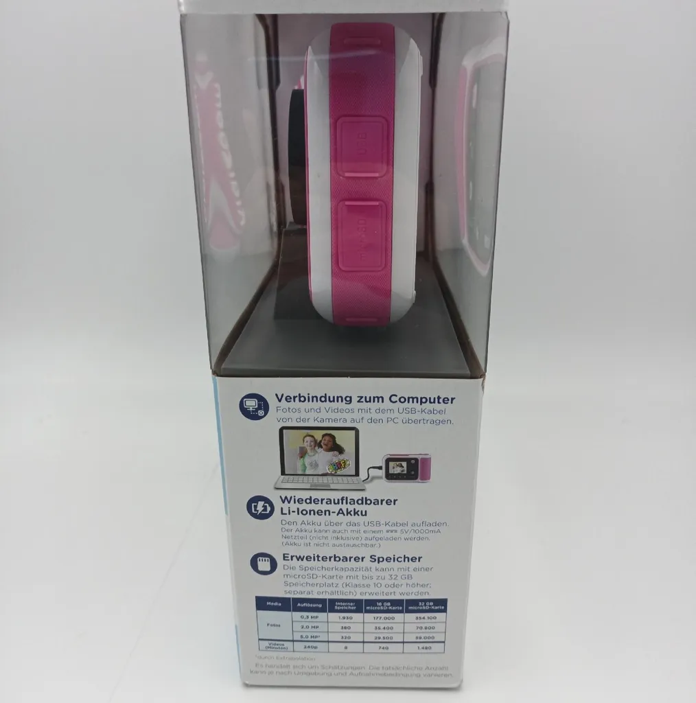 Kidizoom Print Cam Rose : Selfie, Vidéo et Impression Directe VTech - 13
