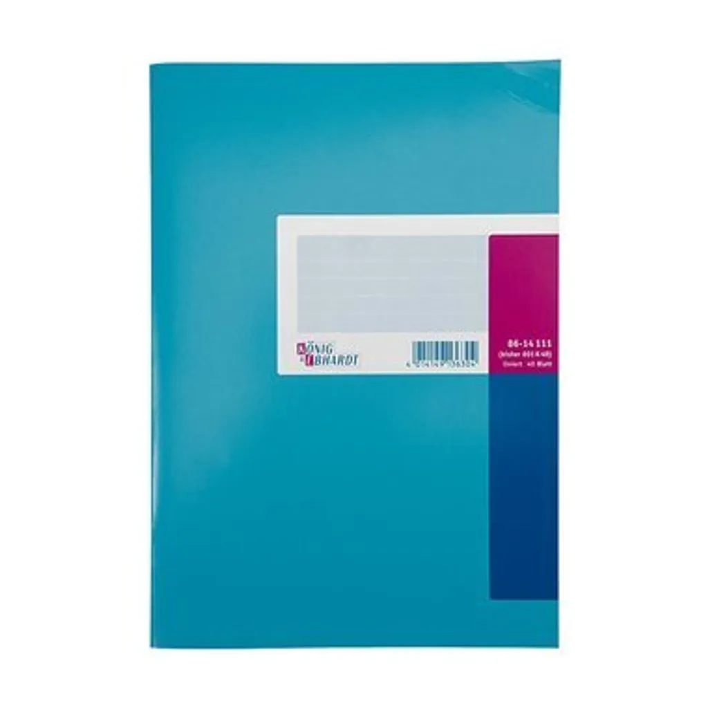 Carnet de notes KÖNIG & EBHARDT A4 ligné 40 feuilles couverture souple