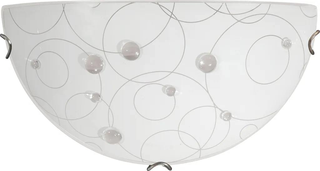 Lampada Parete Rabalux Jolly 1960 E27 60W Bianco Fantasia