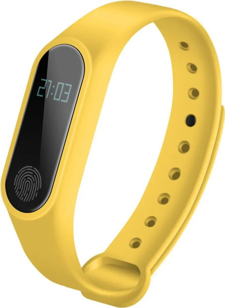 Braccialetto sportivo portatile M2 jaune