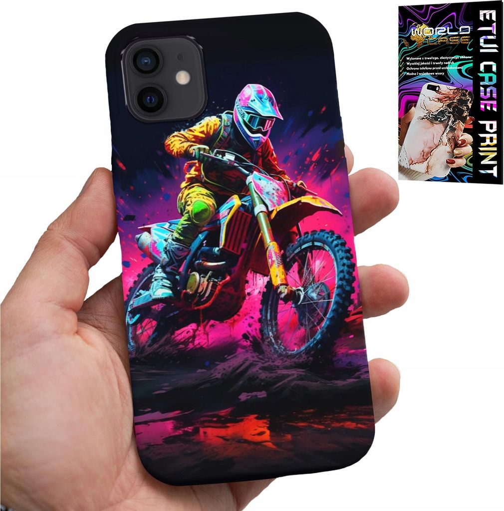 Fall Für Iphone 13 Mini - Motorrad, Motocross Extreme Rennen
