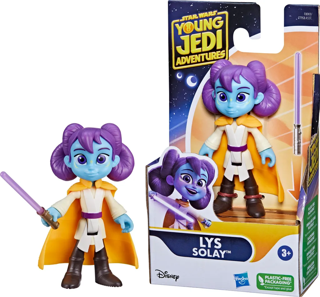 Figurine Star Wars Jeunes Jedi Hasbro avec sabre laser accessoire