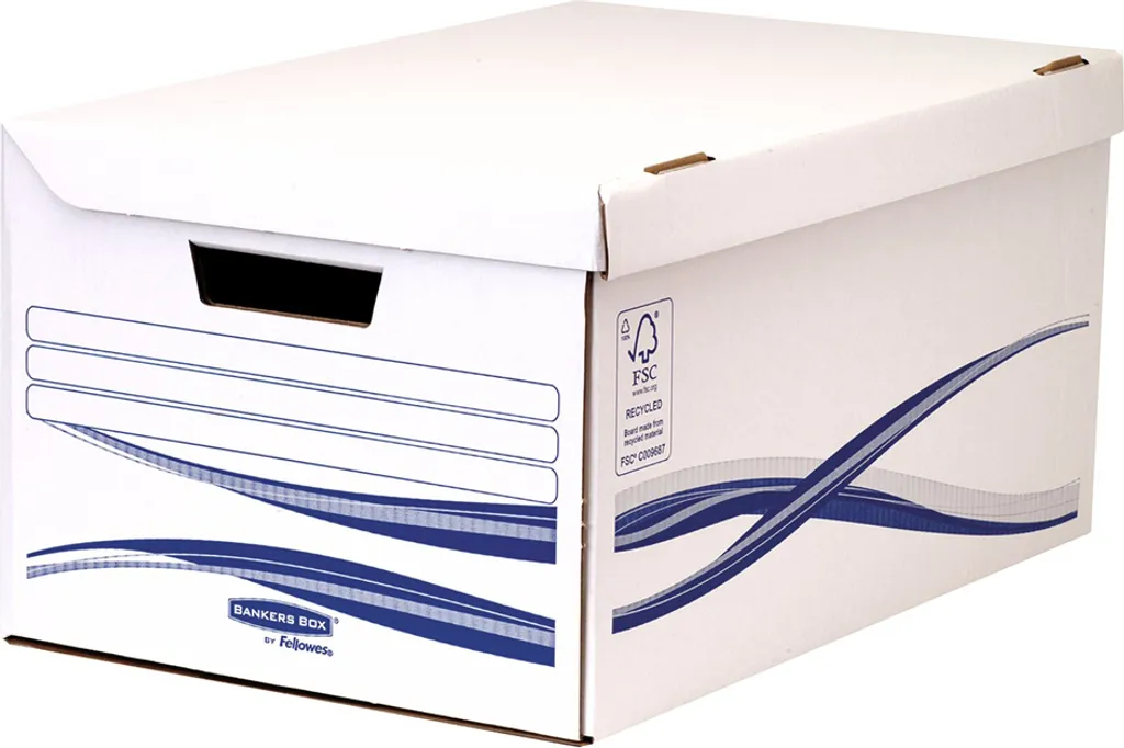 Fellowes Bankers Box 4460502 Maxi - La Tua Scatola Archivio Blu