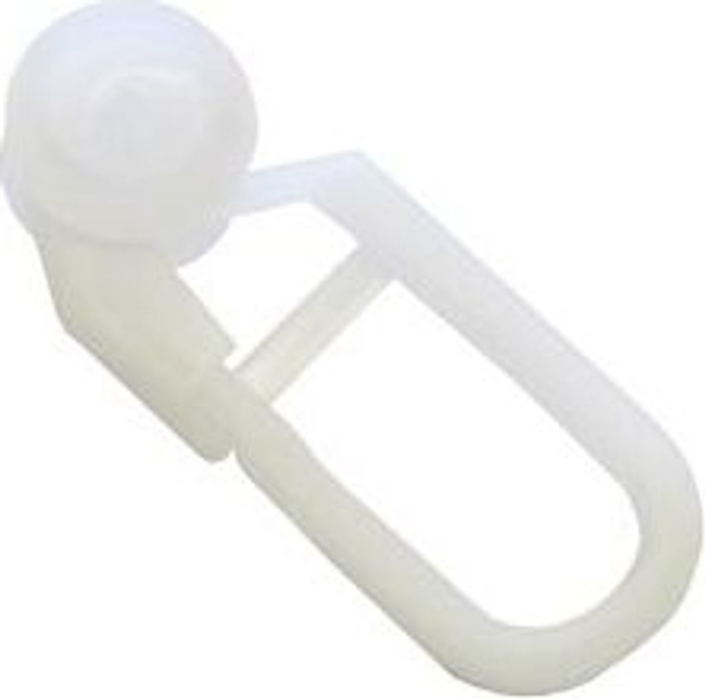 Gardinia Rollringe für Innenlauf weiß, 50 Stück Produktbild 