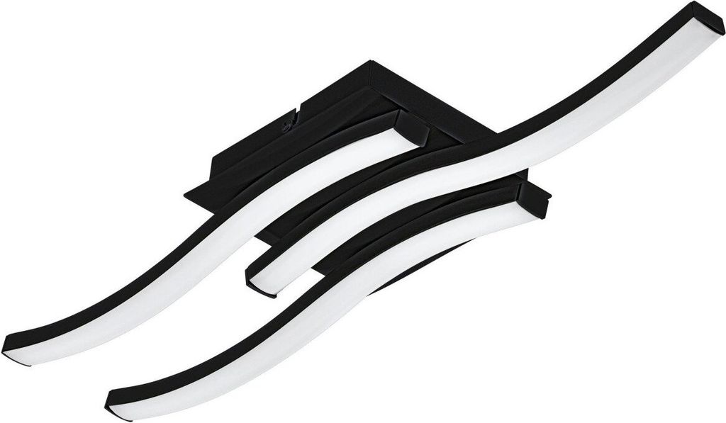 EGLO 74041 LED-Wandleuchte/Deckenleuchte/3 SCHWARZ 3000K'CABEZAS-E'