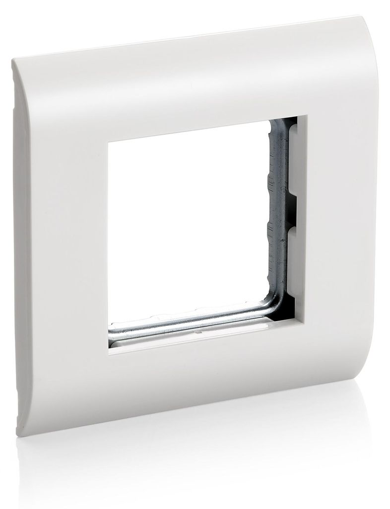 Equip 125461 Wandplatte/Schalterabdeckung Weiß Produktbild 