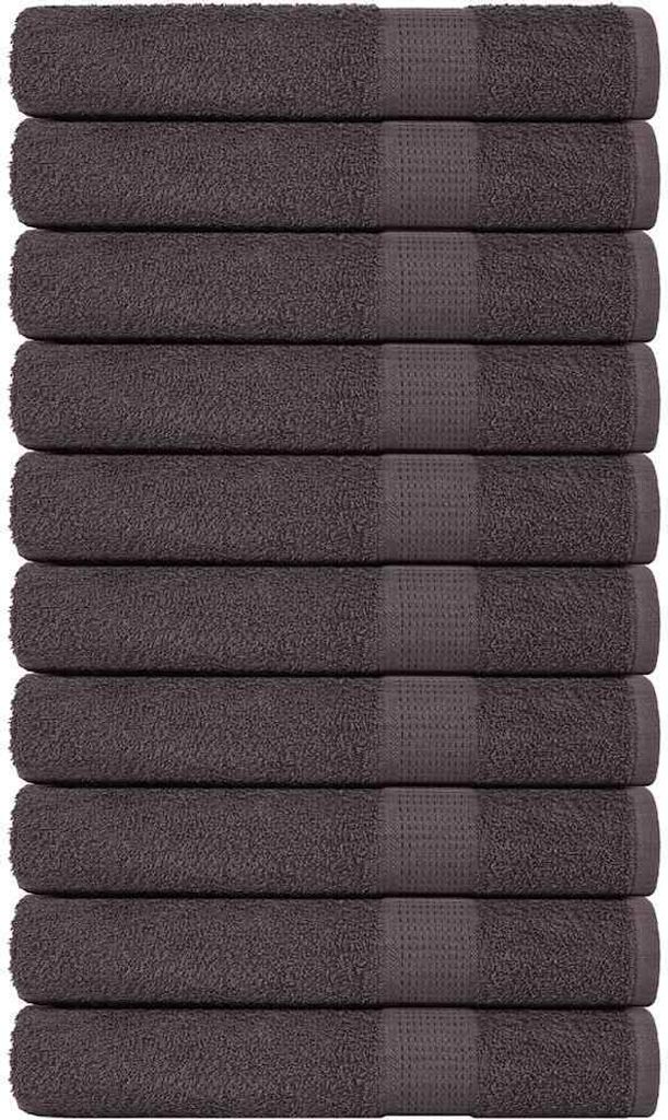Saunatücher FROGN 10 Stk. Anthrazit 80x200 cm 360 g/m²