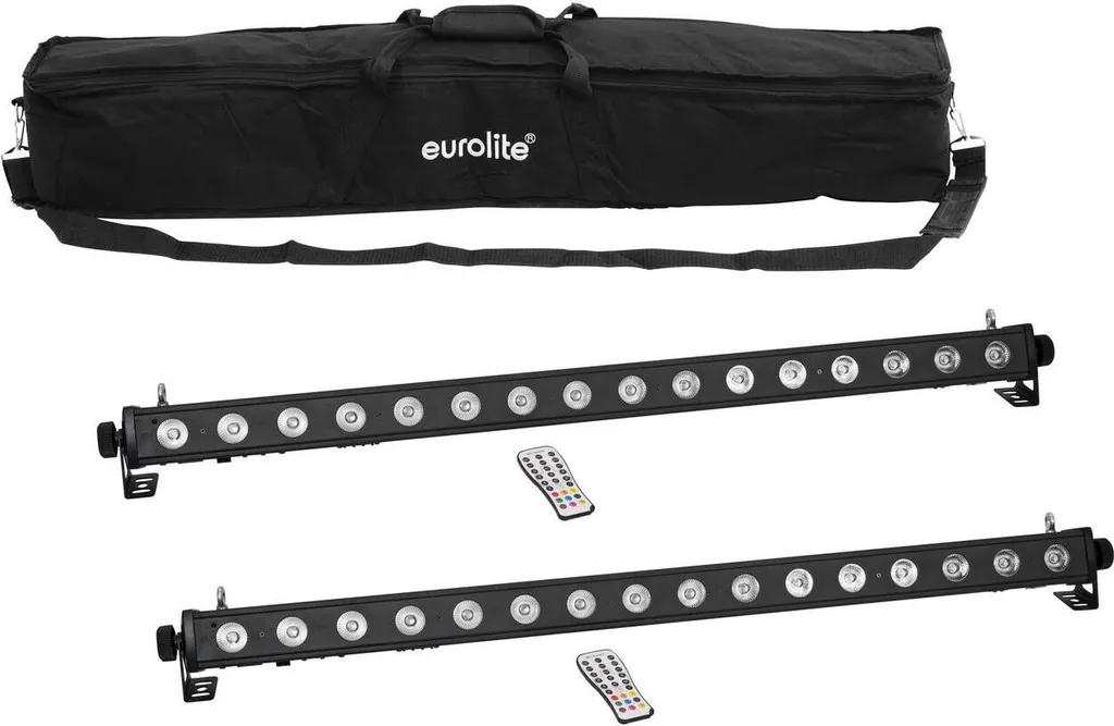 Pack LED PIX-16 QCL EUROLITE : Éclairage Pro et Transport Sécurisé