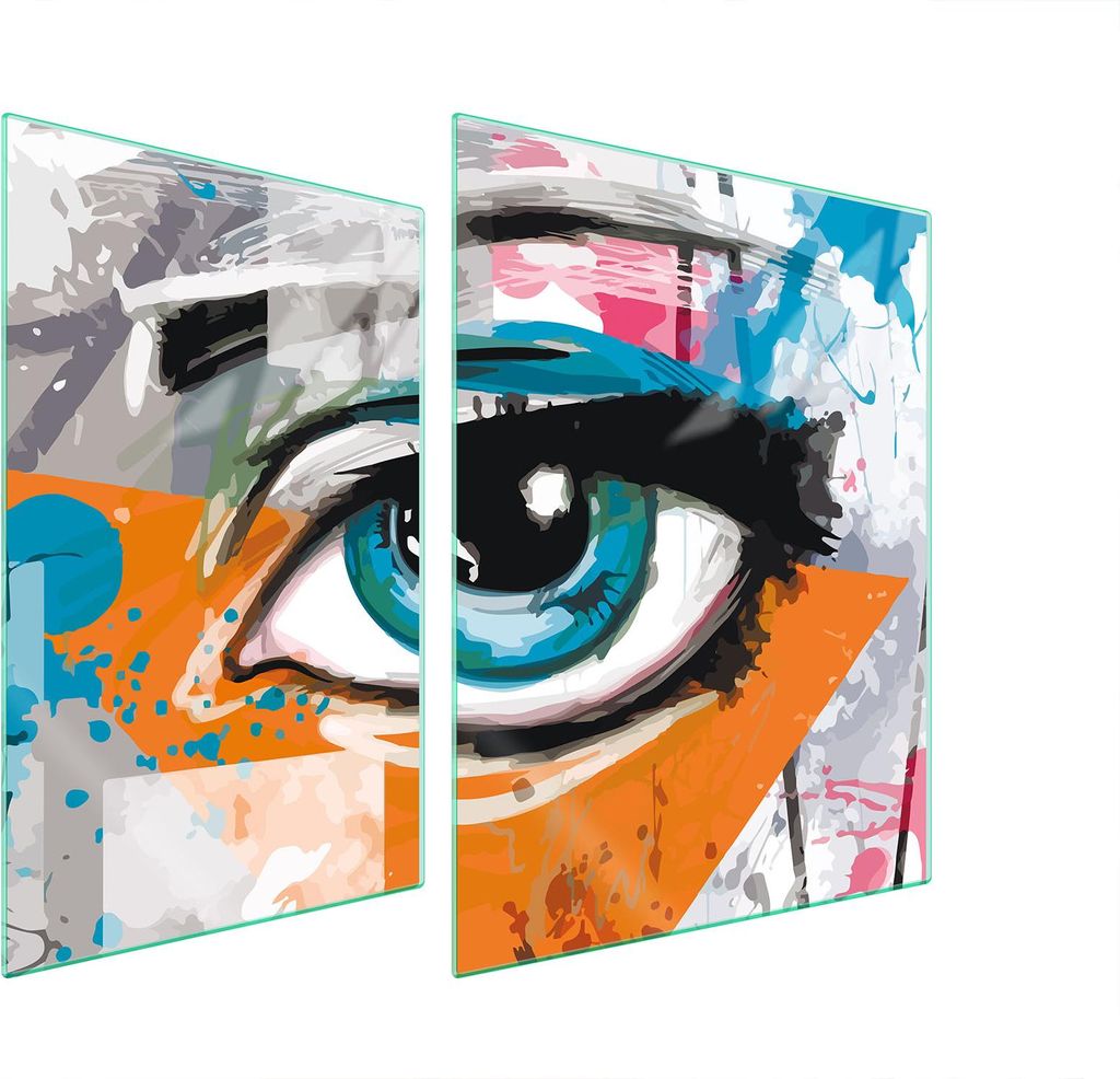 Glasschutzplatte Für Herd 70X52 Cm