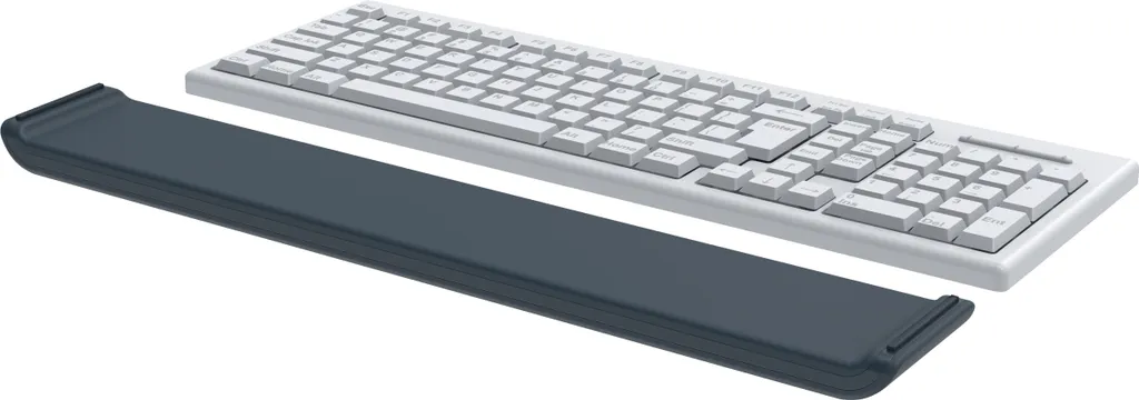 Repose-poignet clavier ajustable Leitz Ergo avec revêtement Soft-Touch