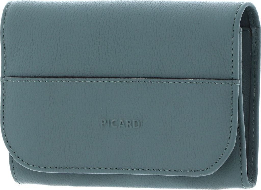 PICARD Leder Geldbörse Legere E 1 Wallet With Flap Palm Leaf mint