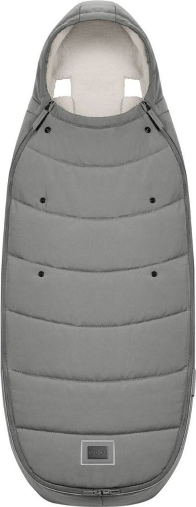 Cybex Platinum Fußsack Mirage Grau | Dunkelgrau
