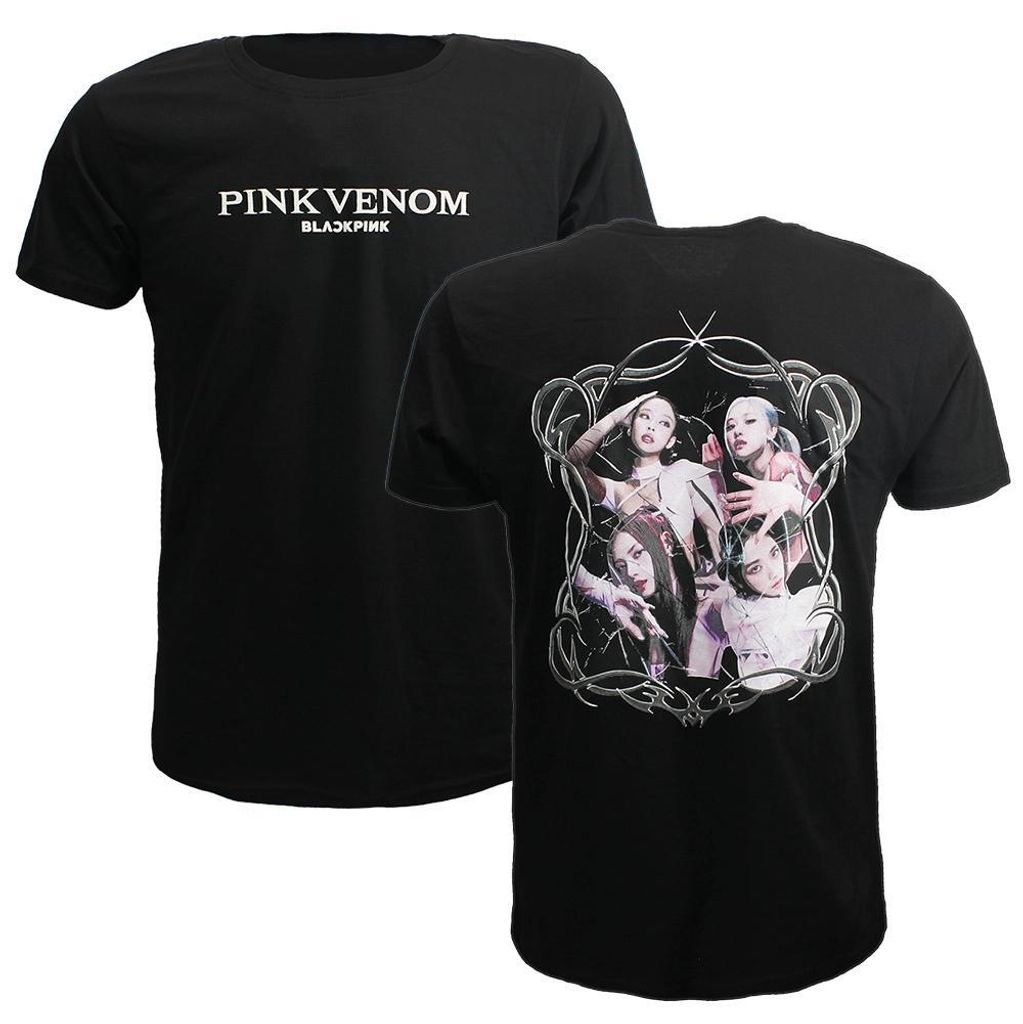 BlackPink Pink Venom T-Shirt Offizielles Band-Merchandise - L