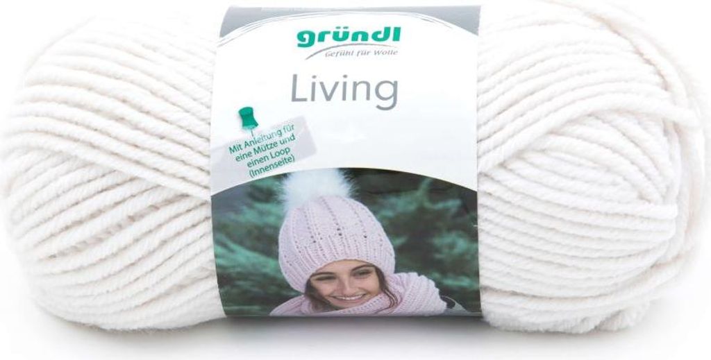 Gründl Wolle Living 100 g creme Produktbild 