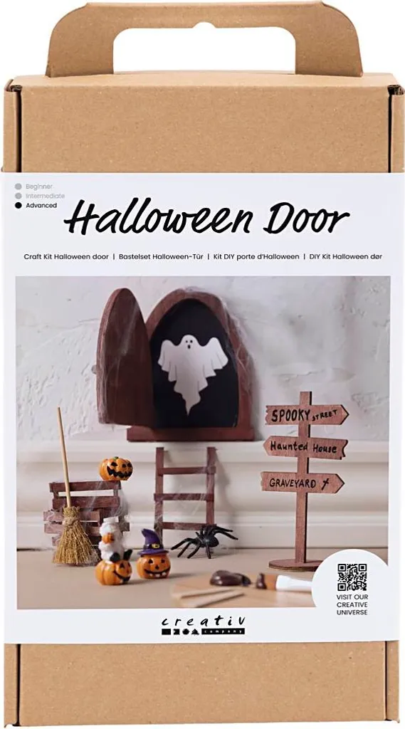 Crea la Leggenda del Fantasma: Kit Porta Halloween Creativ Company