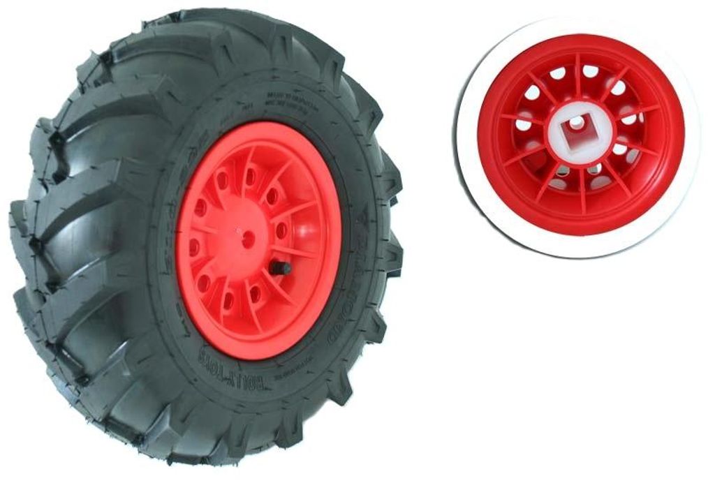 Ruota di ricambio posteriore per Rolly Toys, 6 pollici, Immagine del prodotto 