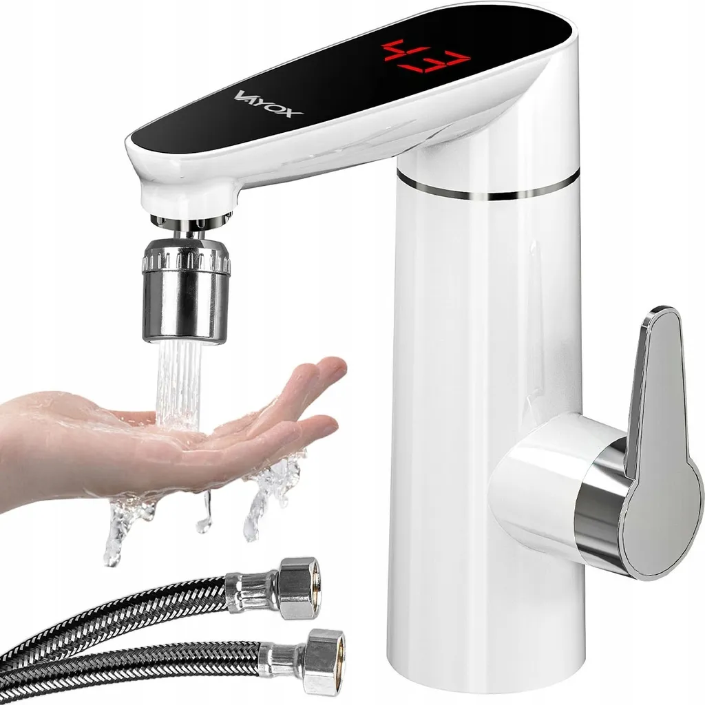 Vayox VA0203 Scaldabagno da Rubinetto 3000W | Acqua Calda Subito