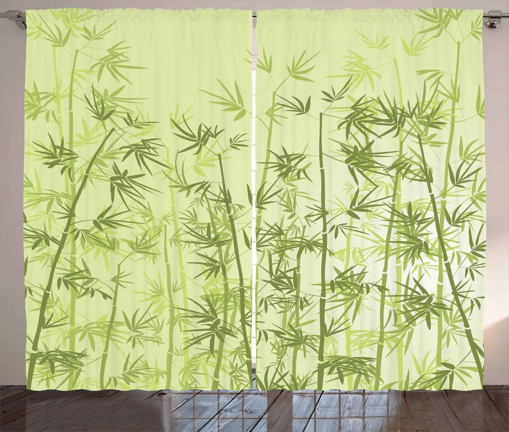 Tenda Design ABAKUHAUS Tropical Forest 280x175 cm Verde Scuro