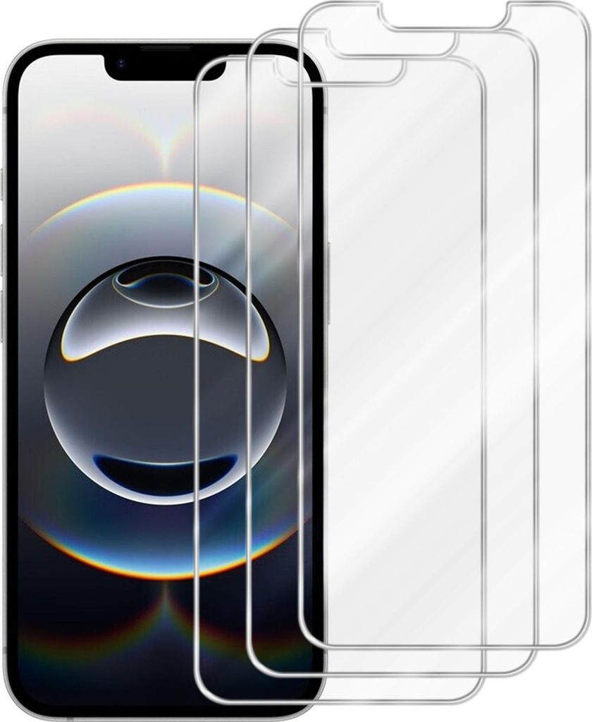 Cadorabo 3x Panzer Schutz Glas für Apple iPhone SE4 3 Stück Schutzfolie in Ultra-Klar Hüllen freundlich - Gehärtetes (Tempered) Glas Dipslaysch...