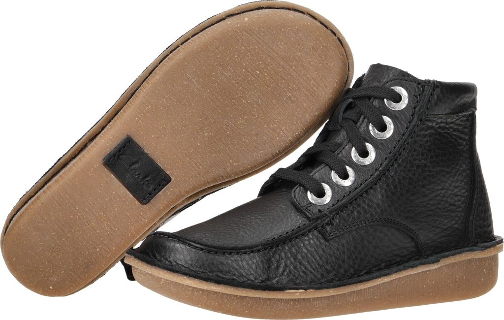 Clarks Komfort Stiefeletten Damen 31363532343339 Schwarz 37 Produktbild 3