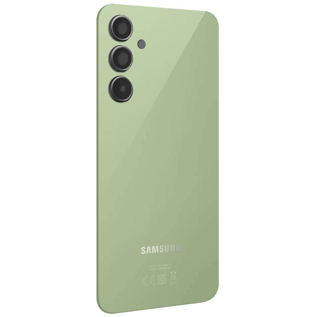 Samsung, Rückseite für Samsung Galaxy A54 5G mit integriertem Klebstoff, Zitronengrün