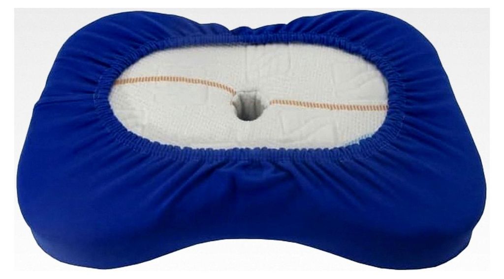 Bezug für Mline Athletic Pillow | aus hochwertigem DOPPEL-Jersey | 100% Baumwolle | Farbe: grau