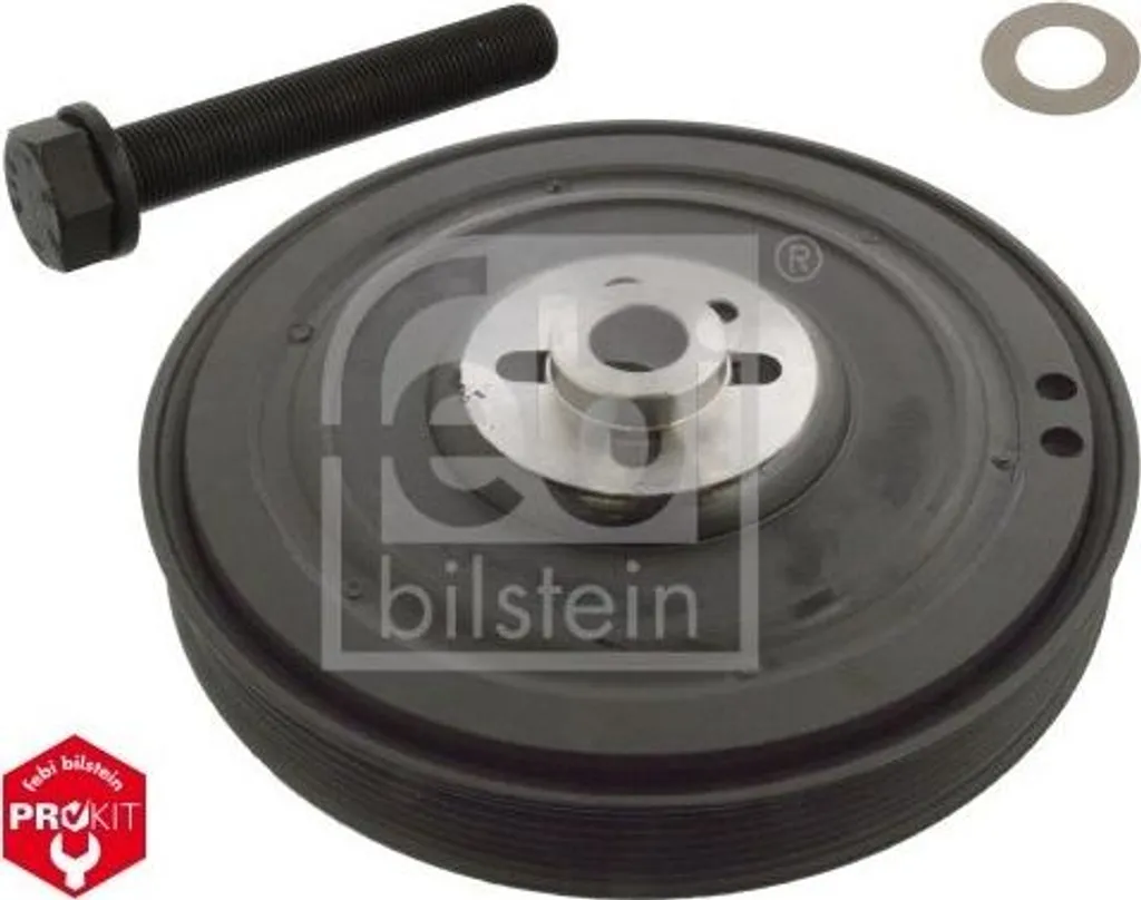 Stop Vibrations Moteur : Poulie Vilebrequin VW avec Kit Vis Fixation