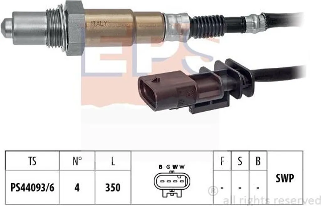 Sonde Lambda pour Jeep Renegade et Fiat 500X - Remplacement OE 55282501