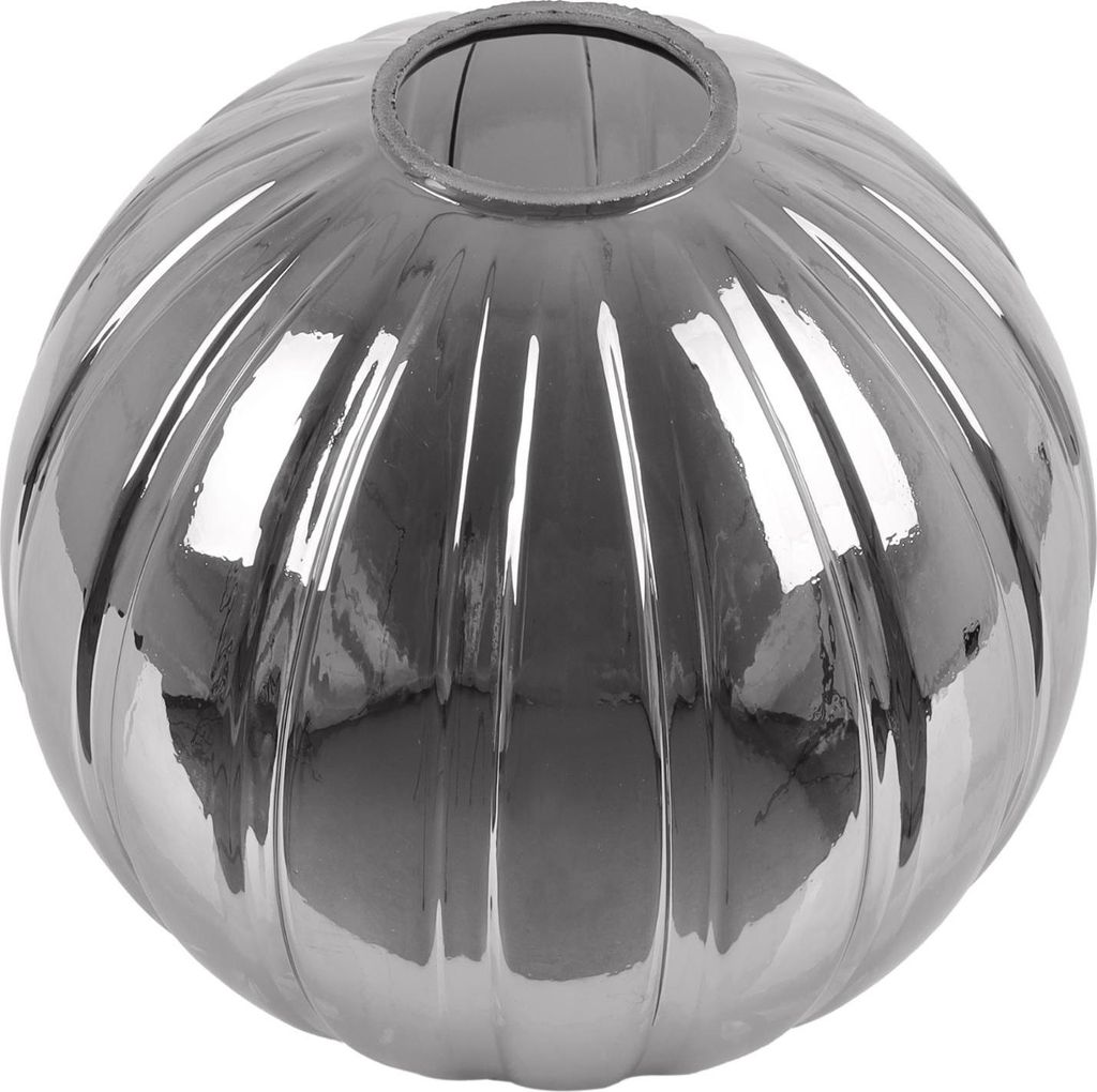 Lampenschirm Costa graphit Kugel 15 cm – stilvoller Glaslampenschirm für moderne Innenbeleuchtung