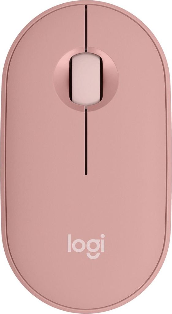 Logitech Maus | Pebble 2 M350S | Kabellos | Bluetooth | Tonal Rose