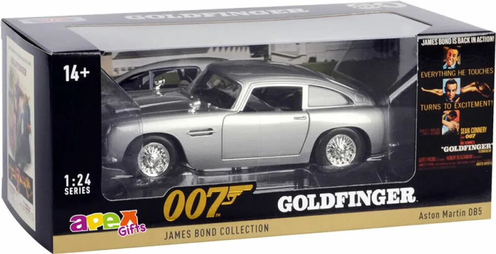 Voiture Aston Martin DB8 James Bond : Idée Cadeau Idéale pour Collectionneur