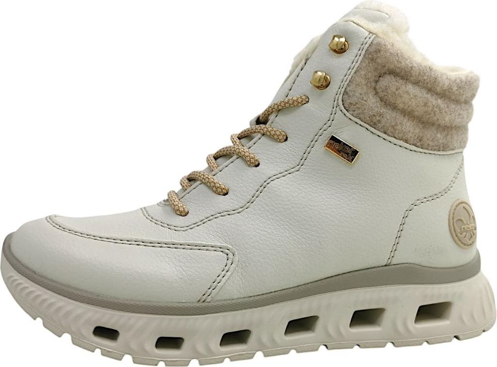 Rieker Damen Stiefelette Boot trendy Laufsohle Schnürung Produktbild 
