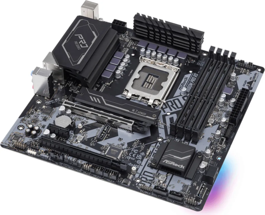 ASRock H610M-HDV/M.2+ D5 avec Support Mémoire DDR5 et Stockage M.2 - 8