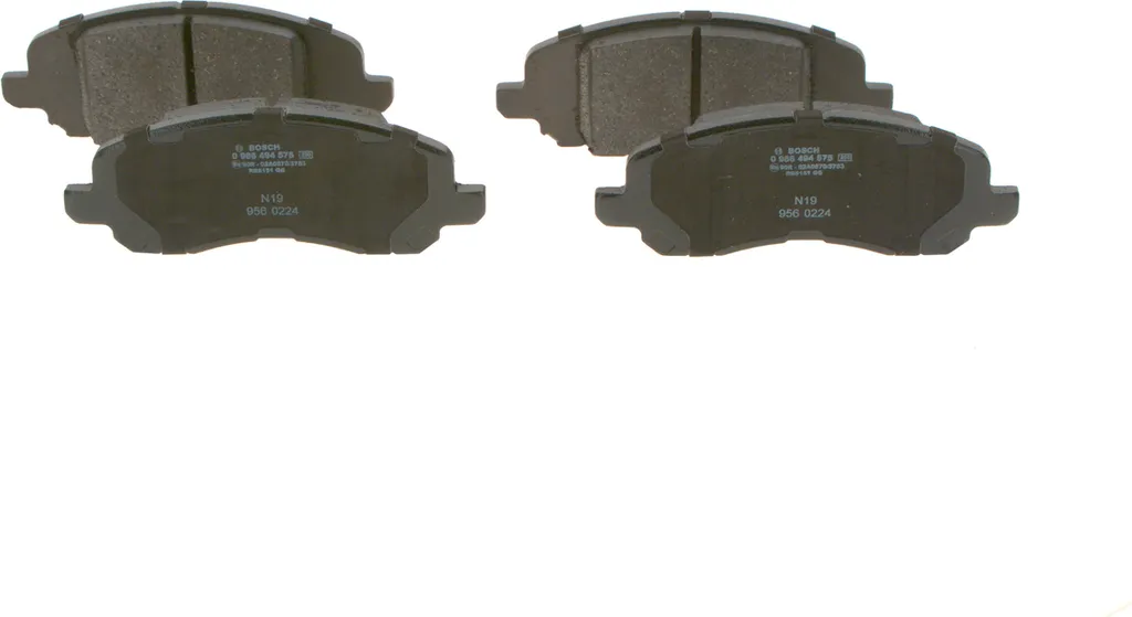 Plaquettes de frein Bosch 0 986 494 575 pour Jeep Compass et Patriot