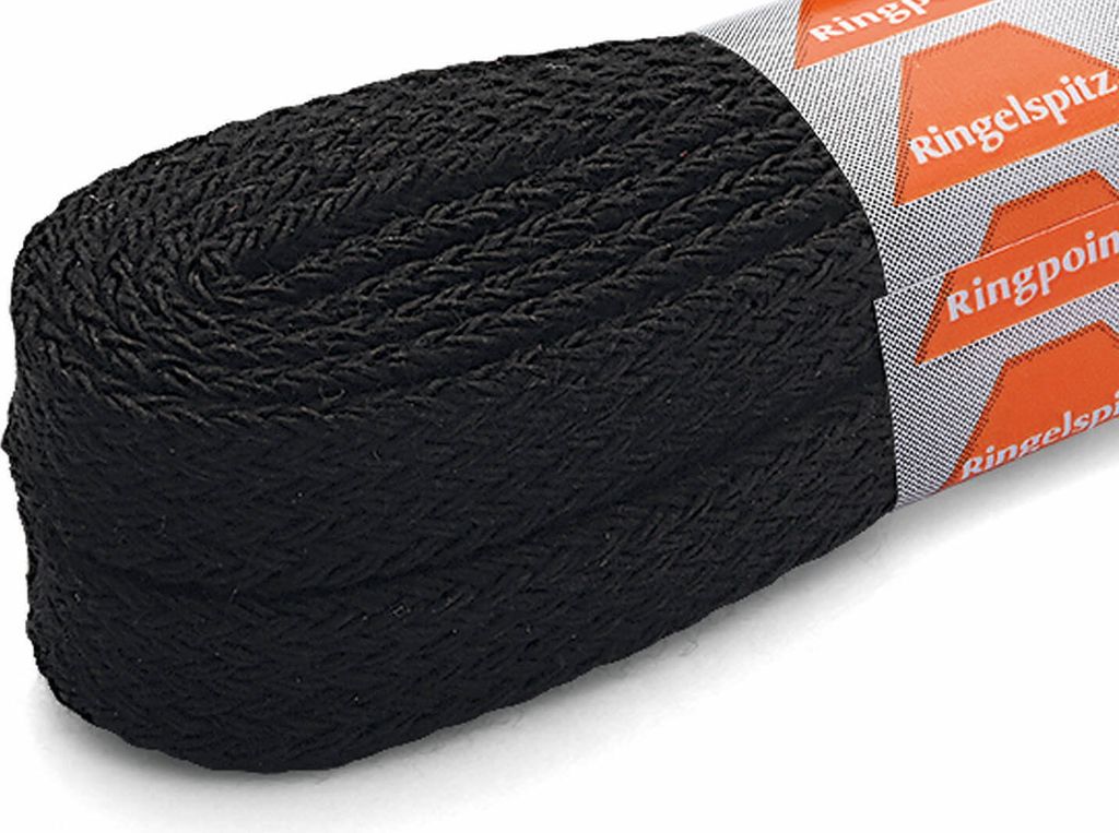 RINGELSPITZ - Flach Sport Schnürsenkel – Robust und Stylisch - 120 cm, schwarz