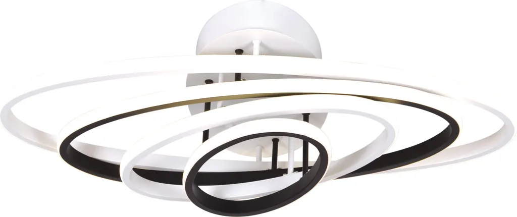 Plafonnier LED ultra puissant 10093 lm CORINA 84W blanc et noir