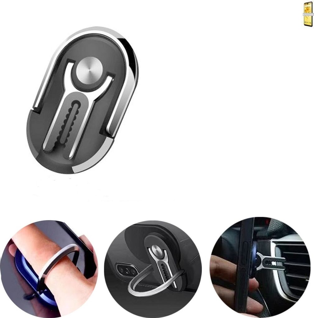 K-S-Trade 3in1 Smartphone-Ring Handy-Ring kompatibel mit Produktbild 